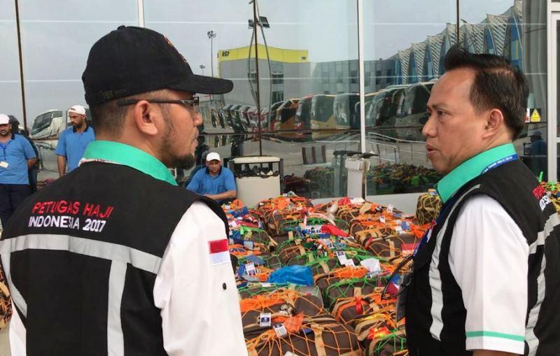 Foto: Sebanyak 6.818 jemaah sudah tiba di Madinah.