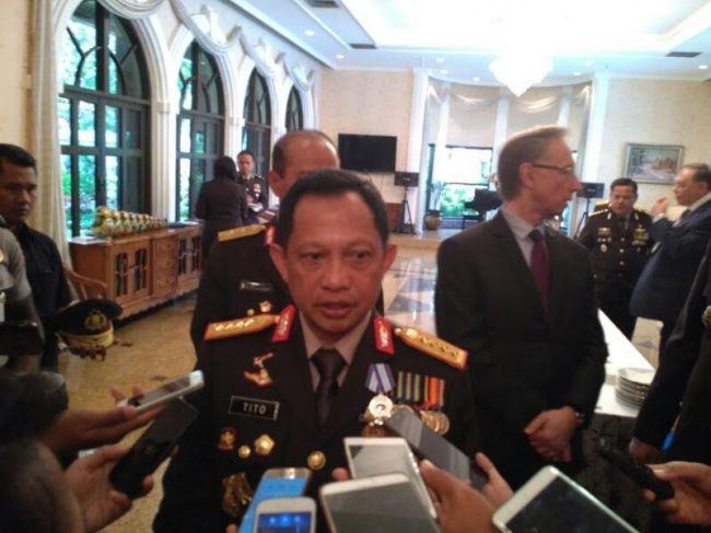 Foto: Kapolri Jenderal Tito Karnavian.