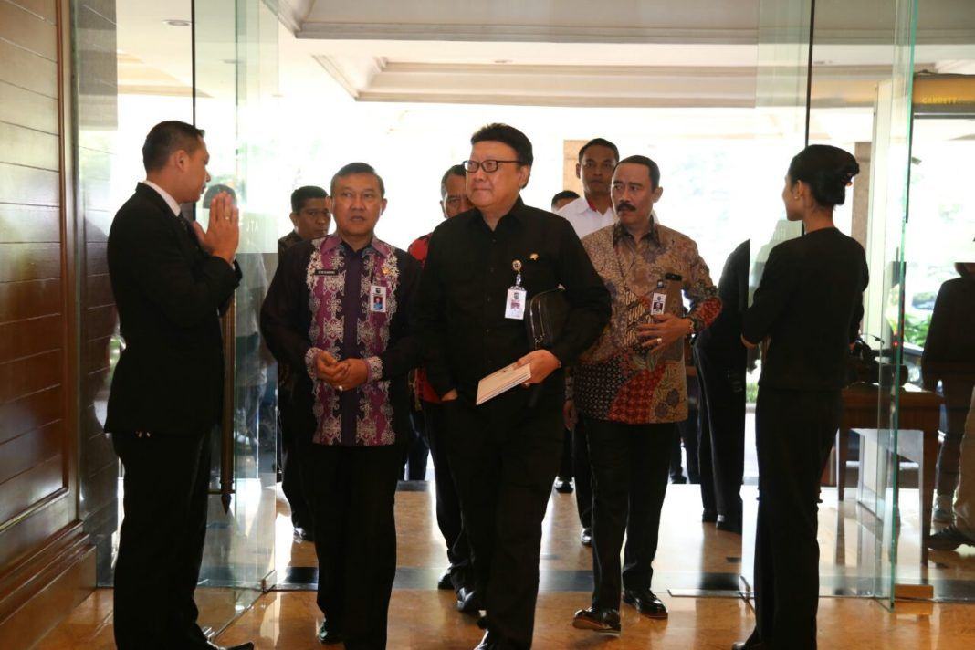 Foto: Menteri Dalam Negeri (Mendagri), Tjahjo Kumolo.