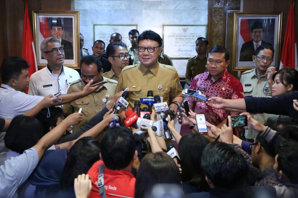 Foto: Menteri Dalam Negeri (Mendagri) Tjahjo Kumolo.