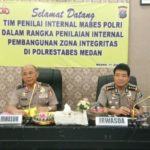 Mabes Polri Lakukan Pendalaman ‘Zona Integritas’ di Polrestabes Medan