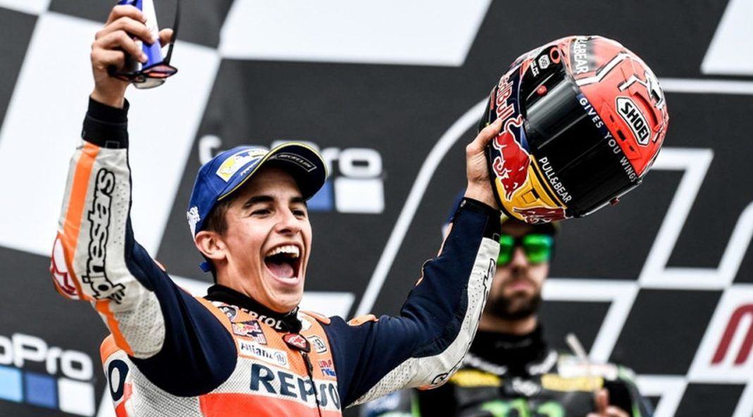Pembalap MotoGP Marc Marquez (EPA/Filip Singer)