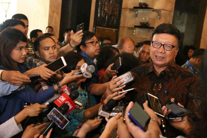Foto: Menteri Dalam Negeri, Tjahjo Kumolo.