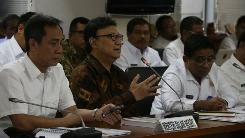 Foto: Menteri Dalam Negeri (Mendagri) Tjahjo Kumolo.
