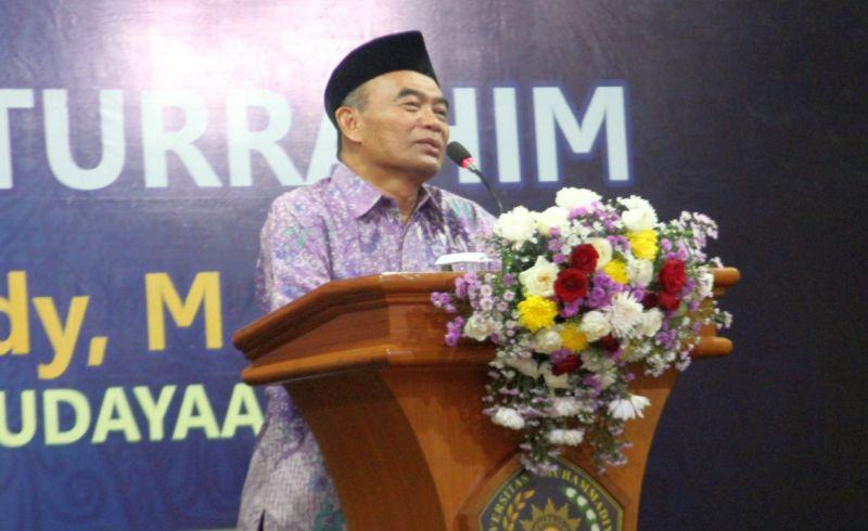 Foto: Menteri Pendidikan dan Kebudayaan Muhadjir Effendy.