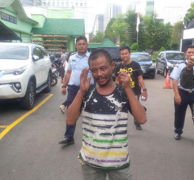 Napi 'Gila' Rutan Tanjung Gusta