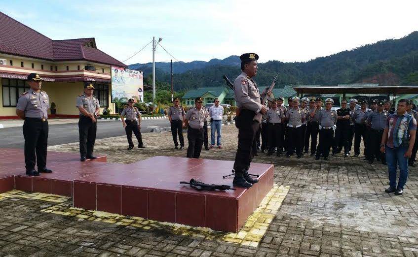 Polres Tapteng Gelar Pelatihan