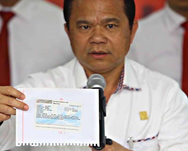 Foto: Dirjen Imigrasi Ronny F Sompie.