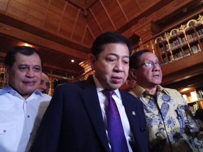 Ketua Umum Partai Golkar Setya Novanto