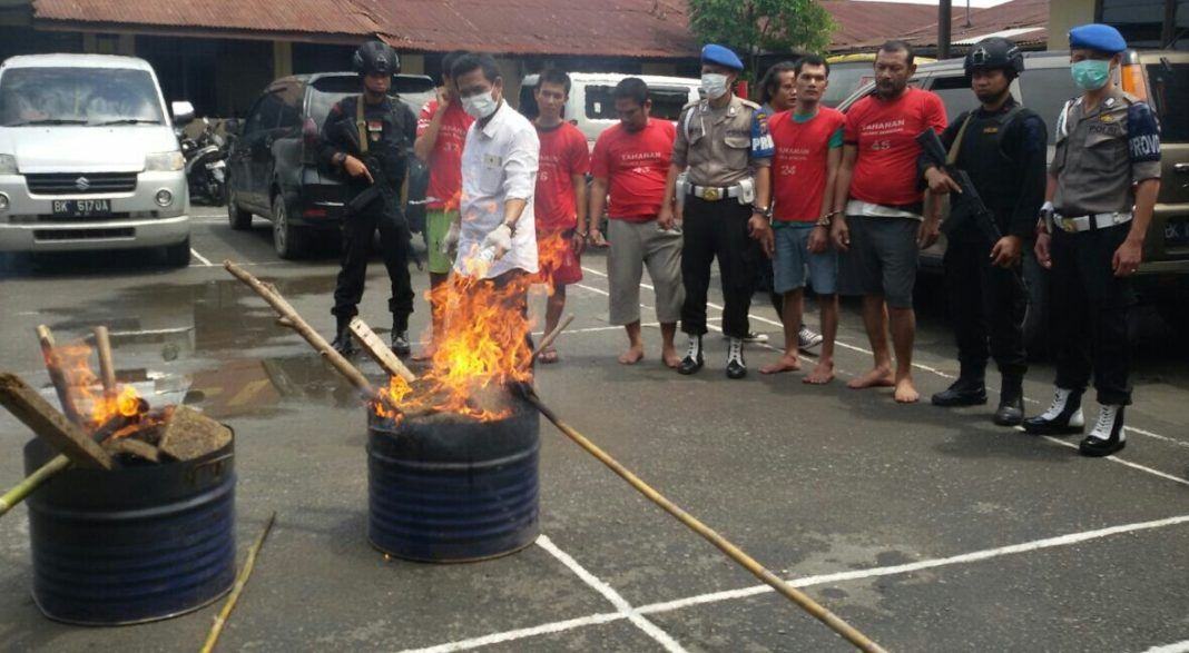 38 Kg Ganja Asal Aceh
