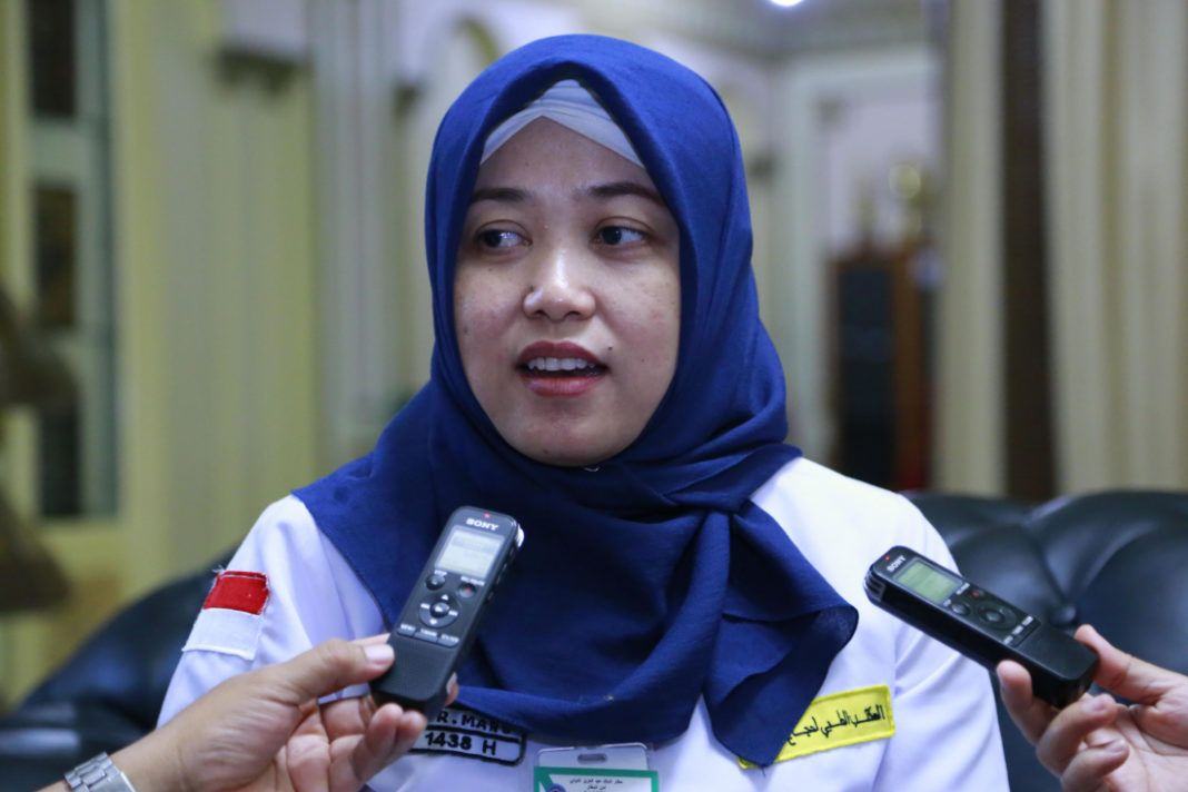 Foto: Kabid Kesehatan KKHI Makkah dr. Etik Retno W, Jumat (18/8).