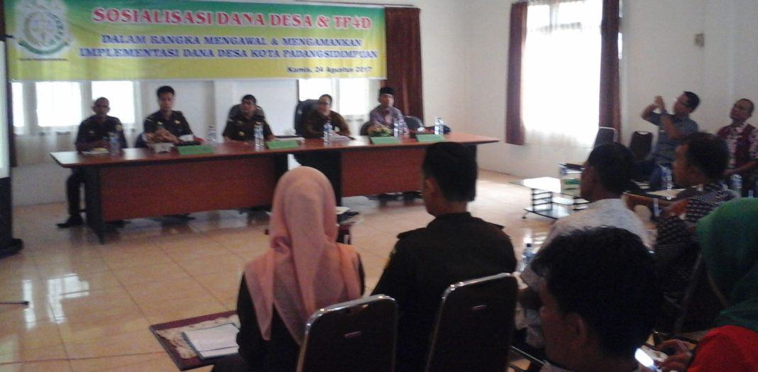 Kejari Sidempuan Sosialisasikan