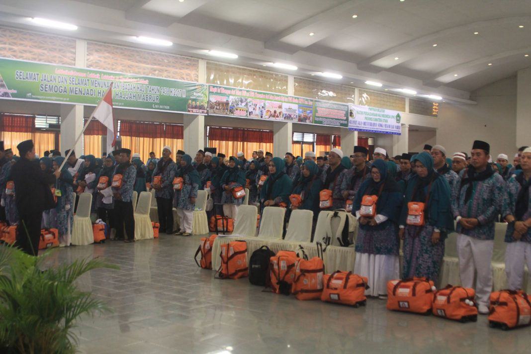 Foto: Kelompok Terbang (Kloter) 13 Embarkasi Medan.