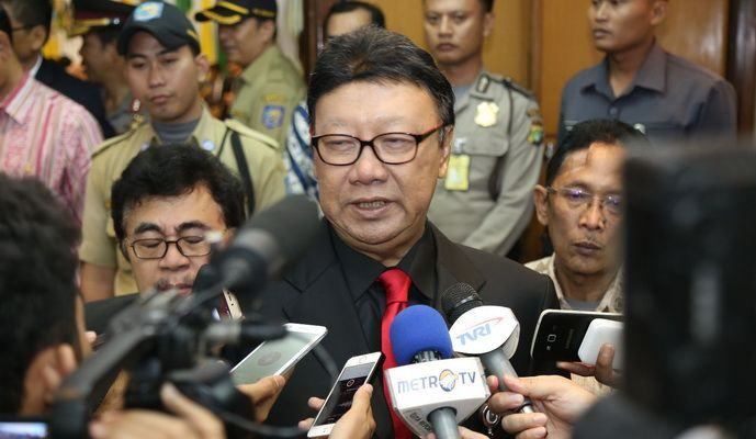 Foto: Menteri Dalam Negeri (Mendagri) Tjahjo Kumolo.