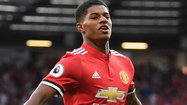 Foto: Striker Manchester United (MU) Marcus Rashford.