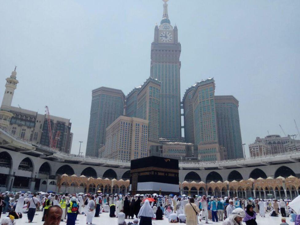 Masjidil Haram relatif lengang pada hari penutupan layanan Bus Shalawat. (foto: istimewa)