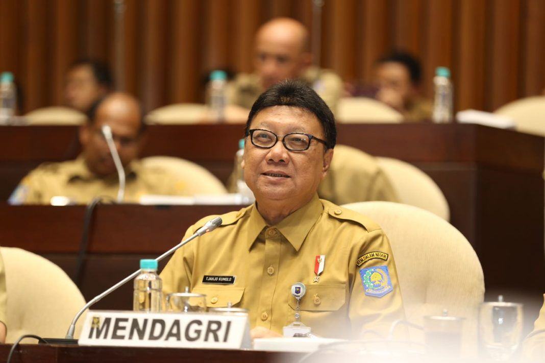 Foto: Menteri Dalam Negeri (Mendagri), Tjahjo Kumolo.