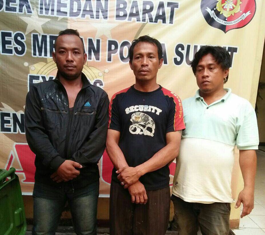 Tiga Pemeras Diciduk Polisi