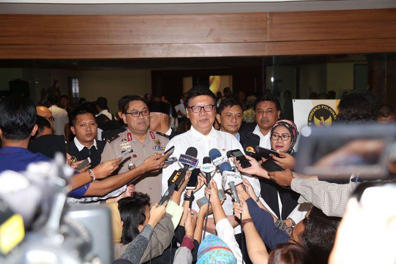 Foto: Menteri Dalam Negeri (Mendagri) Tjahjo Kumolo.