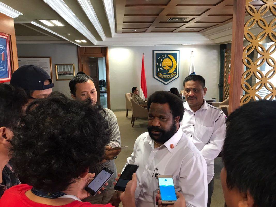 Foto: Staf khusus Presiden untuk Papua, Lenis Kogoyo.