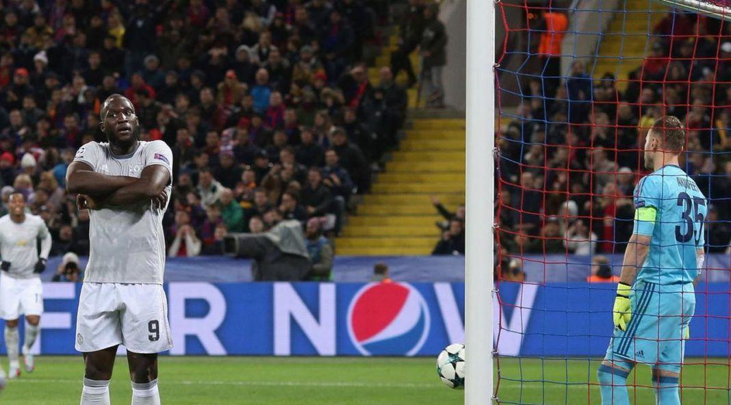 Foto: Selebrasi Romelu Lukaku usai mencetak dua gol untuk MU saat melawan CSKA Moskow. (dok Twitter MU)