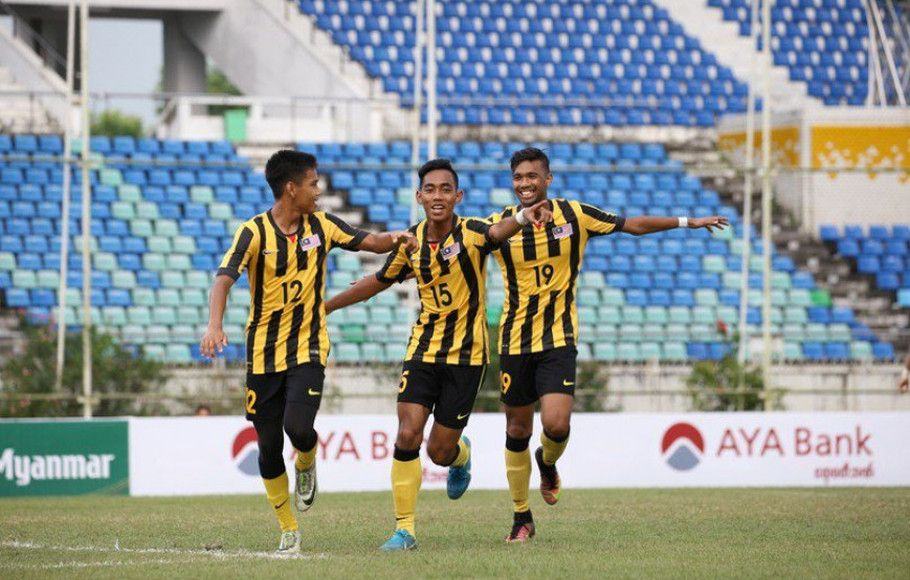 Foto:Timnas U-18 Malaysia. (AFF)
