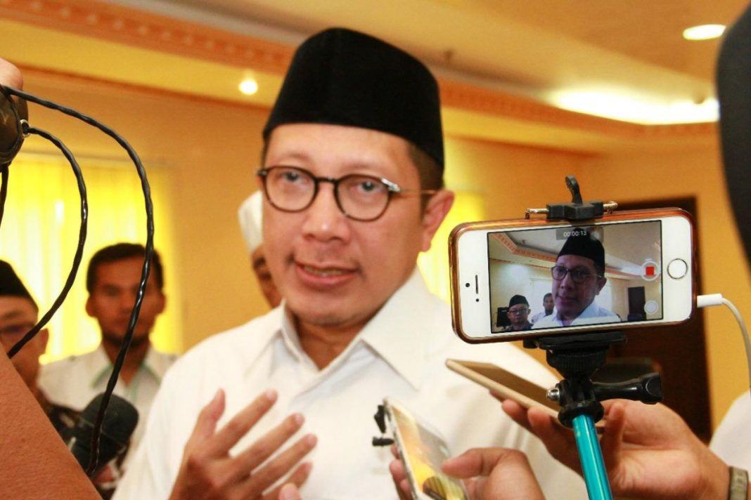Foto; Menag Lukman Hakim Saifuddin selaku Amirul Hajj.