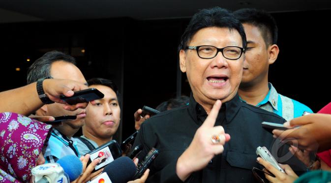 Foto: Menteri Dalam Negeri (Mendagri), Tjahjo Kumolo.