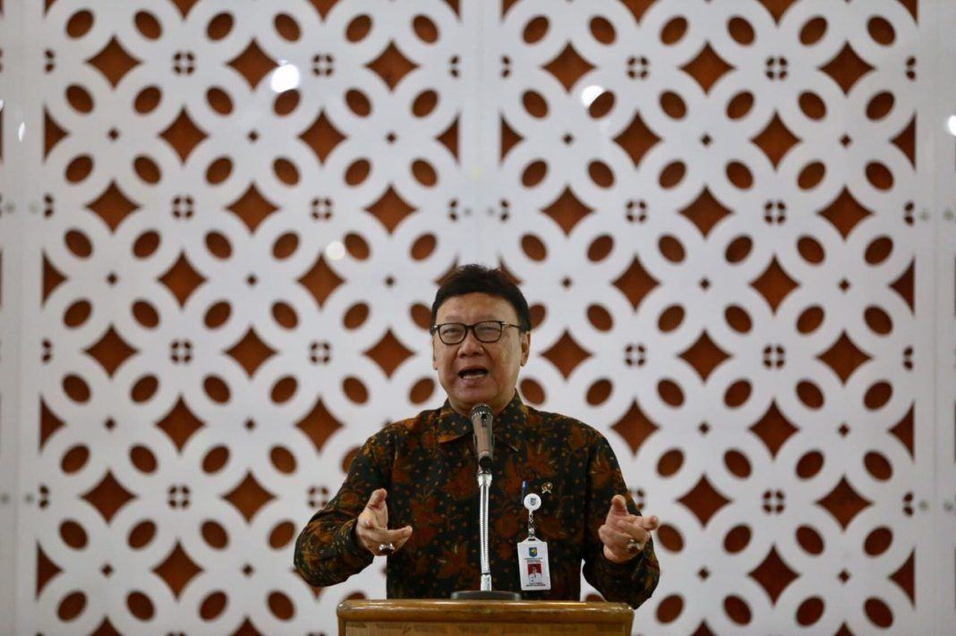 Foto: Menteri Dalam Negeri (Mendagri), Tjahjo Kumolo.