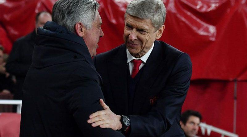 Foto: Carlo Ancelotti dikabarkan tertarik menggantikan peran Arsene Wenger sebagai manajer Arsenal. (AFP/Ben Stansall)