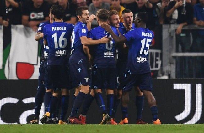 Para pemain Lazio berpesta di kandang Juventus (Foto: Whoscored)