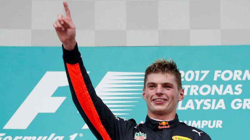 Max Verstappen berhasil jadi yang terbaik di GP Malaysia. (REUTERS/Edgar Su)