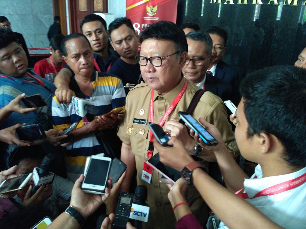 Foto: Menteri Dalam Negeri (Mendagri) Tjahjo Kumolo.