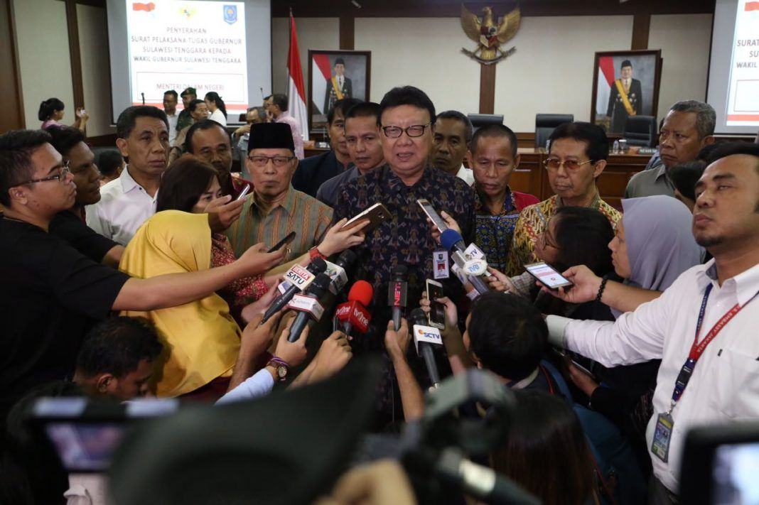 Foto: Menteri Dalam Negeri (mendagri) Tjahjo Kumolo