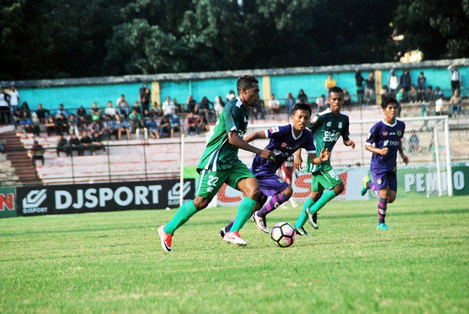 Foto: PSMS Medan saat melawan Persita Tangerang di Stadion Teladan Medan baru-baru ini.