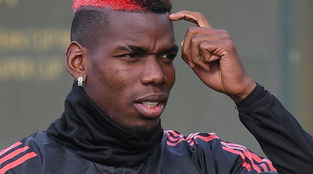 Foto: Paul Pogba tak sabar segera tampil di Liga Champions 2017/2018 bersama Manchester United (MU). (Paul ELLIS / AFP)