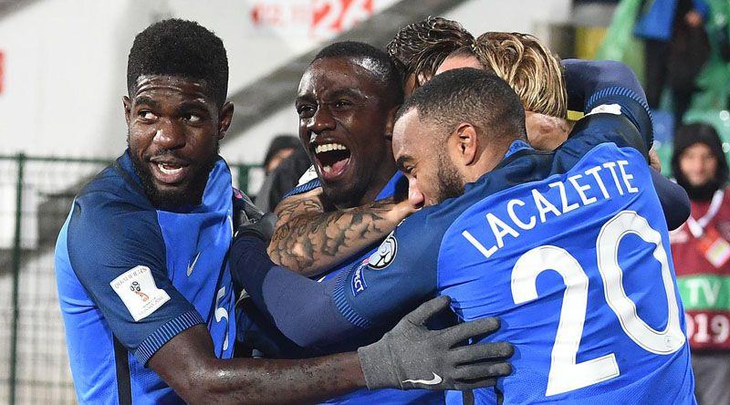 Selebrasi Blaise Matuidi (AFP)