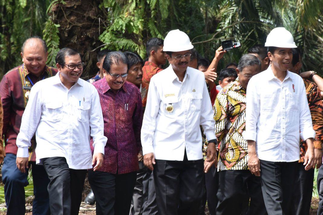 Jokowi di Serdang Bedagai
