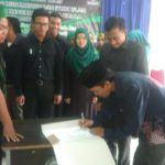 Pelantikan HMI Komisariat FUSI UINSU, Ini Pesan Alumni untuk Kepengurusan Baru