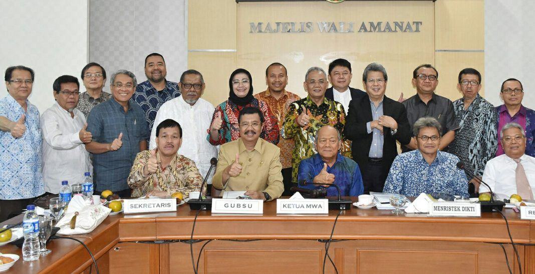 Ketua MWA USU yang Baru