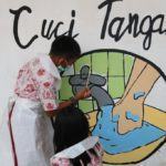 Cara Hidup Bersih, Kopi Nande Perkenalkan Lewat Mural dan Ular Tangga