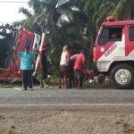 Petugas Damkar Tewas Dalam Perjalanan Hendak Tugas