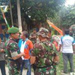 Sambut HUT Ke-69, Prajurit Kodam I/BB Bersihkan DAS Sei Babura