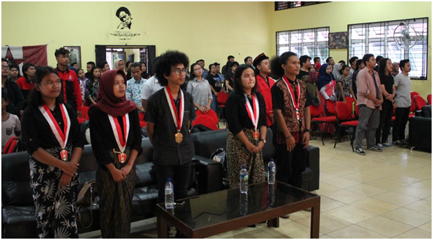 Pelantikan GMNI FIB USU