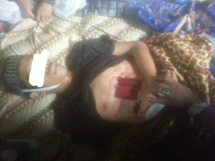 Mengharukan, Pemakaman Almarhum