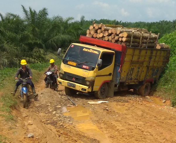 Diguyur Hujan Deras