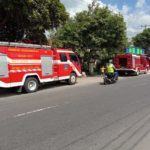 Pabrik Kelapa Kopra di Pangandaran Terbakar