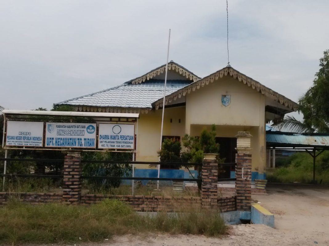 Eks Kantor UPTD Pendidikan Tanjung Tiram Diduga Jadi Sarang Mesum