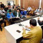 Demo Kantor Gubernur, Mahasiswa Minta Batalkan Pengangkatan Dirut Bank Sumut