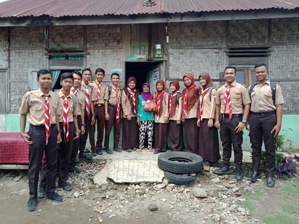 Pramuka Peduli, Pramuka MAN 3 Langkat Lakukan Kegiatan Berbagi